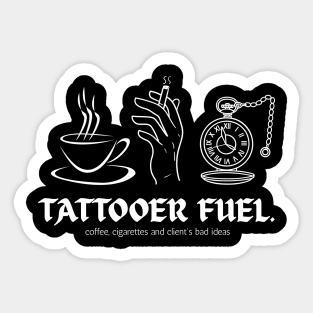 Tattooer Fuel. Sticker
